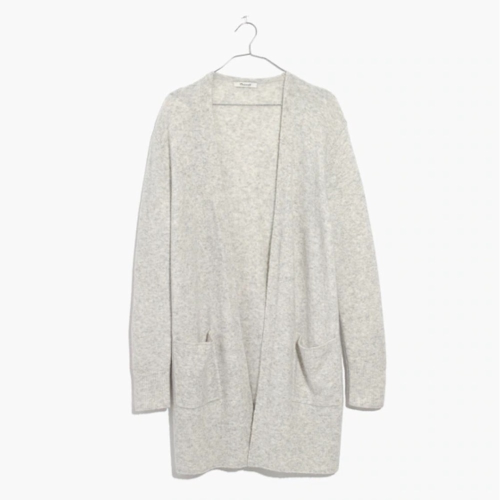 Madewell Kent Cardigan Sweater in Coziest Yarn S